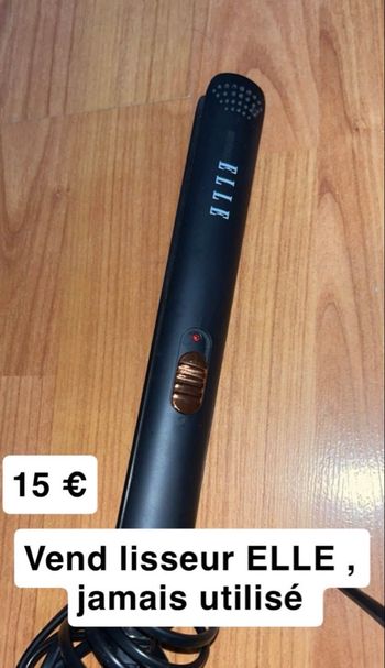 Vend lisseur ELLE