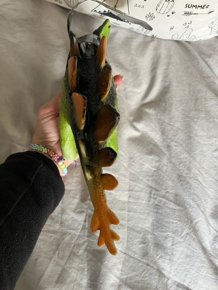 Dinosaure stégosaure 32 cm - photo numéro 4