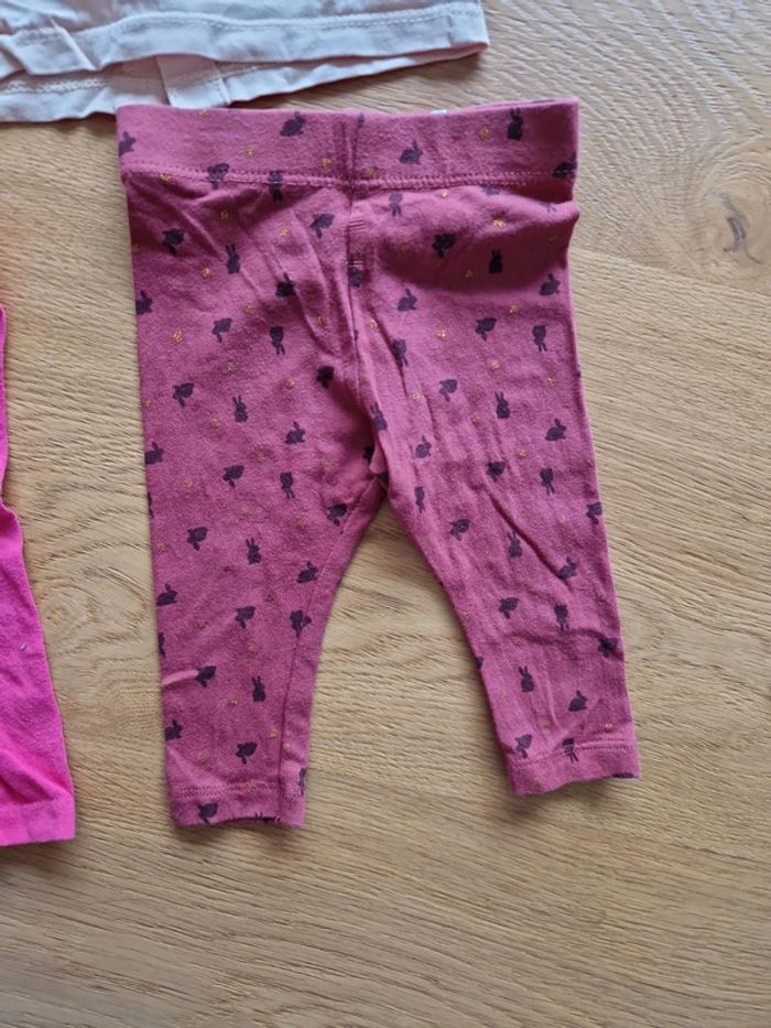 T-shirt +leggings 3 mois - photo numéro 4