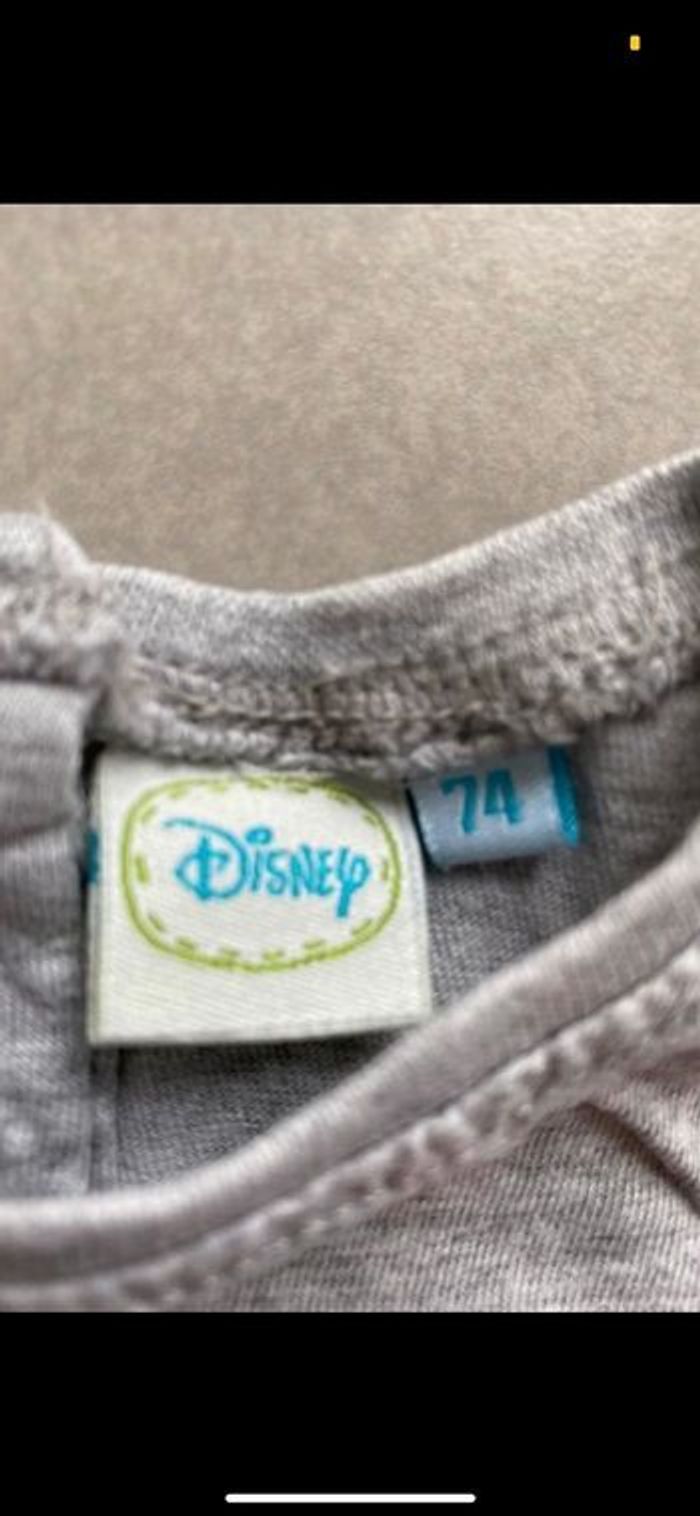 Tee shirt manches courtes Bambi 12 mois - photo numéro 9