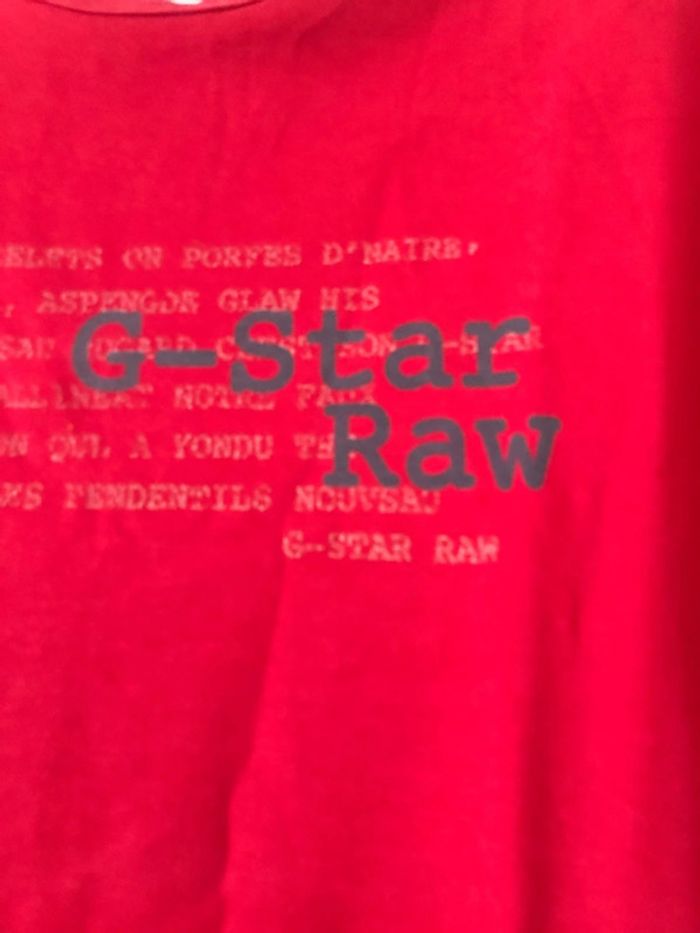 T-shirt G star Raw . Taille M - photo numéro 3