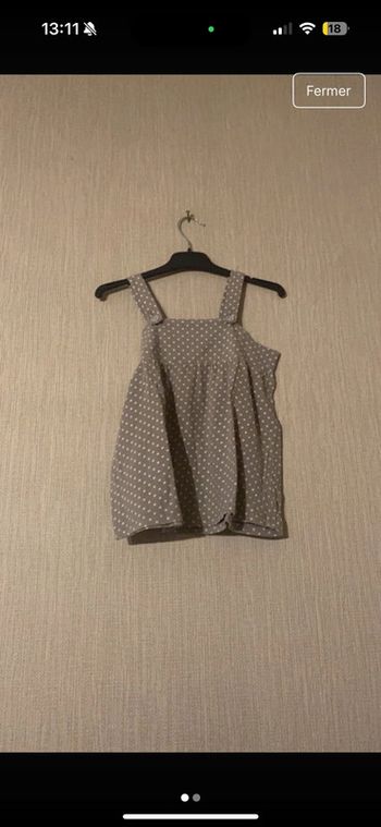 Debardeur tape a l’oeil 8 ans