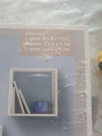 Étagères cubes