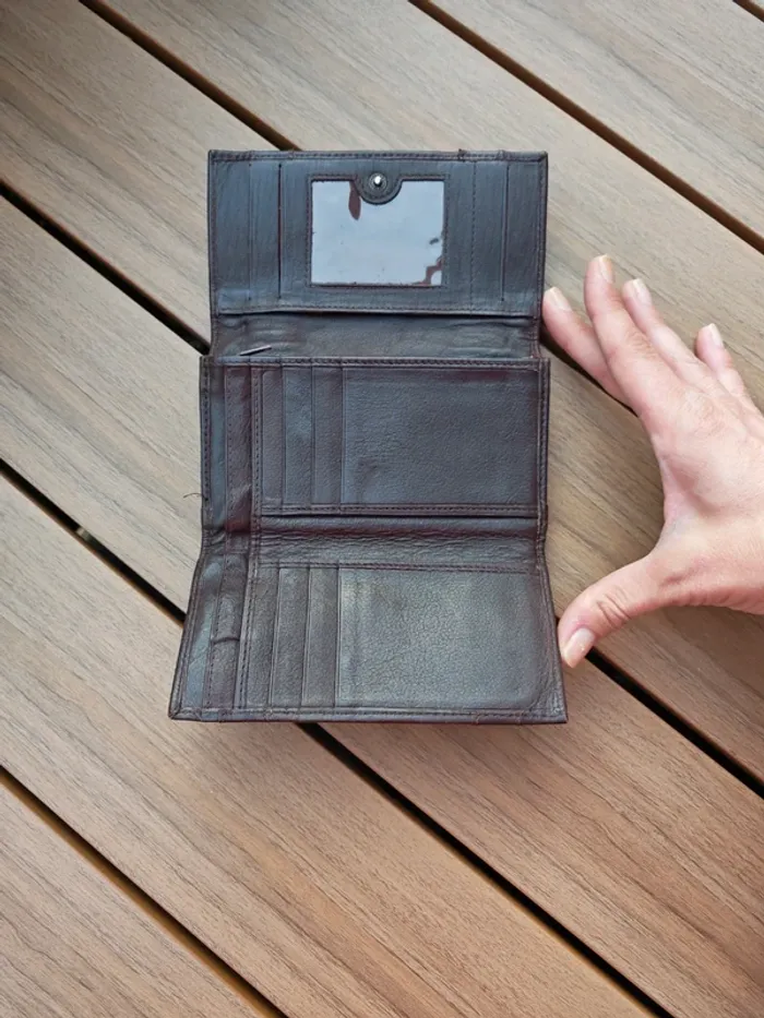 Porte feuille Accessorize marron - photo numéro 4