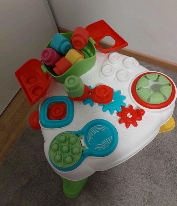 Lot jouets table activité clementoni - photo numéro 2