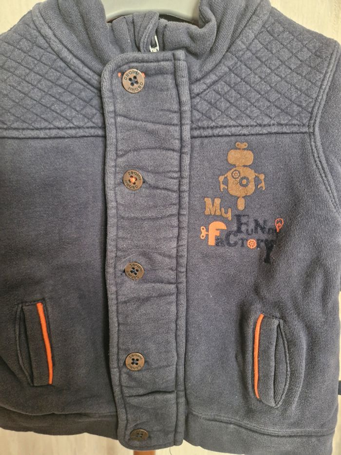 Manteau bébé 18 mois Obaïbi Coton - photo numéro 2