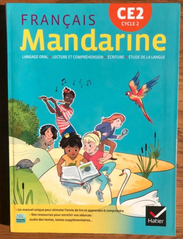 Mandarine - Français CE2 - manuel de élève + guide pédagogique (extrait)