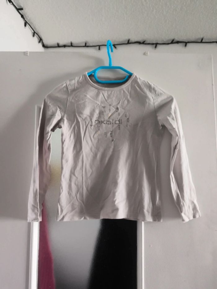 T-shirt ml 8/10ans A110 - photo numéro 2
