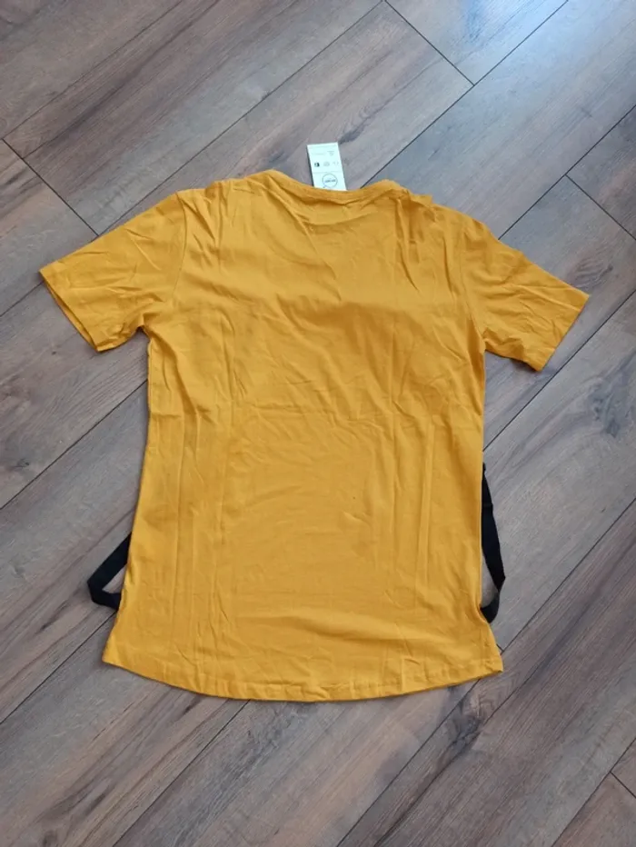 Tee shirt jaune pour homme L Oversize - photo numéro 5