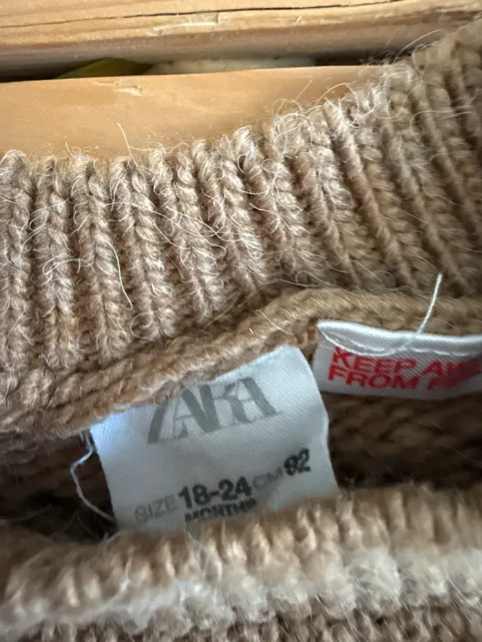 Pull jacquard Zara - photo numéro 4