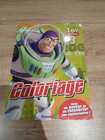 Cahier de coloriage Toy story 3