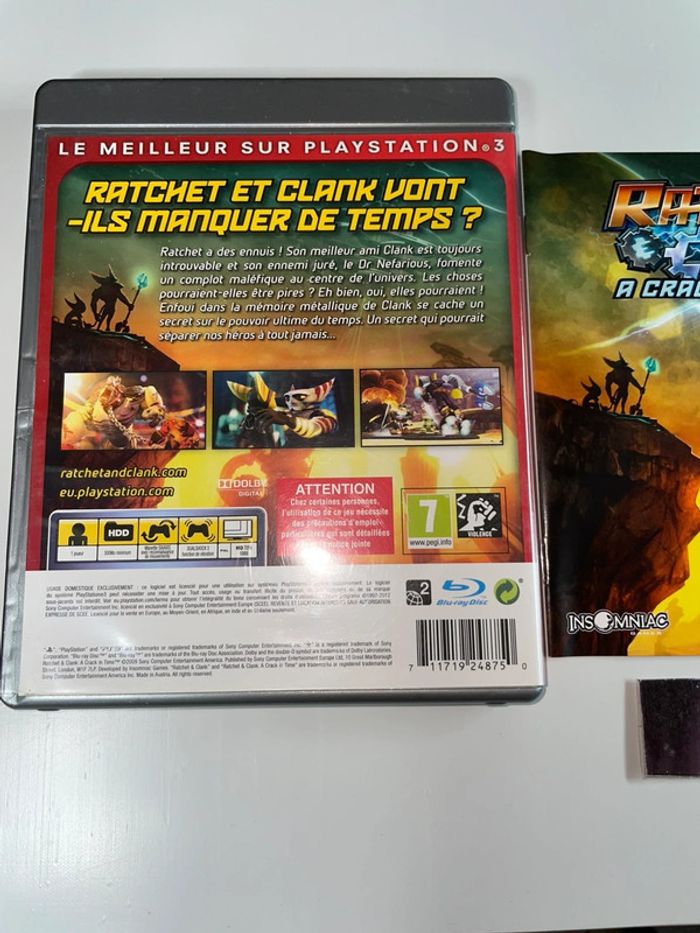 Rachet Clank: Crack In Time - Jeu PS3 Complet Version FR Essentials PAL Sony - photo numéro 5