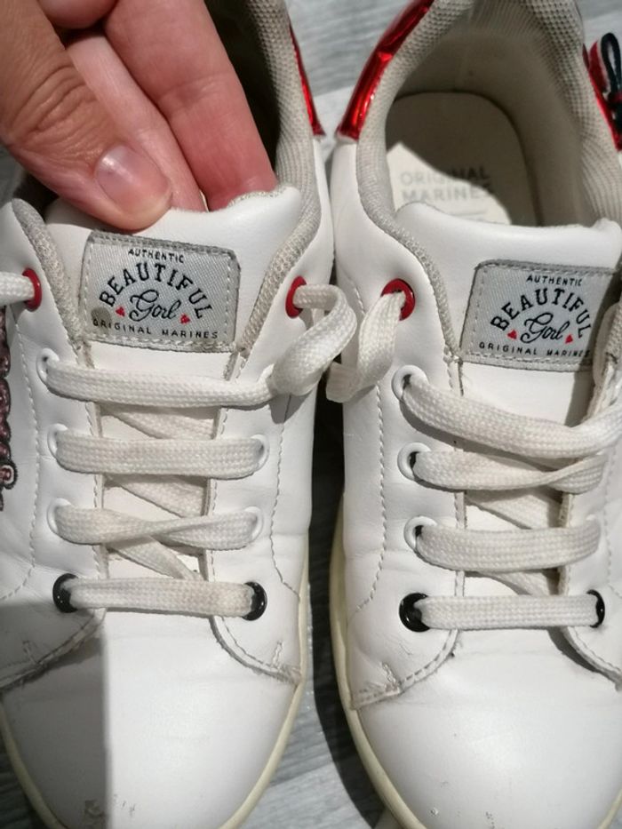 Baskets fille  T 33 👟 - photo numéro 5