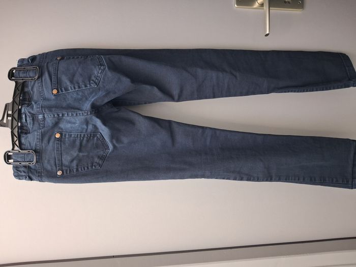 Pantalon jean bleu- 9/10 ans - photo numéro 3
