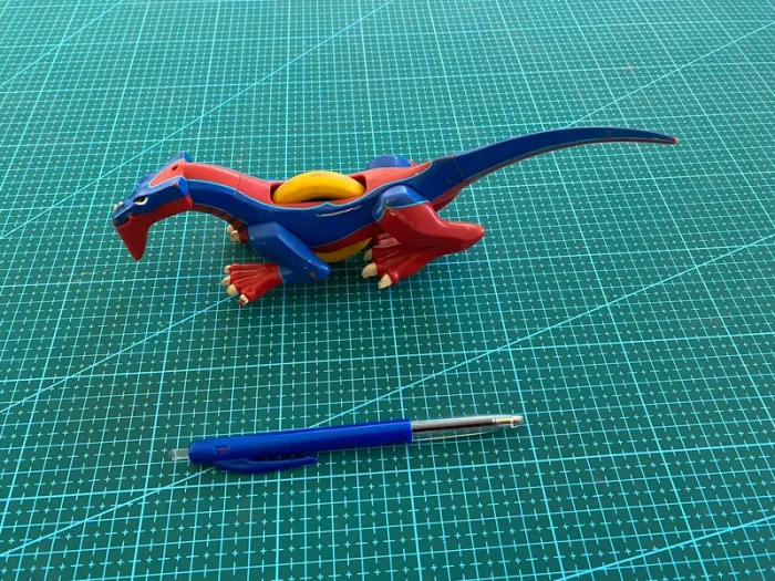 Figurine Dragon Booster - Super Speed Day Beau Wheeled - Jakks 2005 hotwheels - photo numéro 4