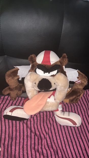 Peluche taz rugby