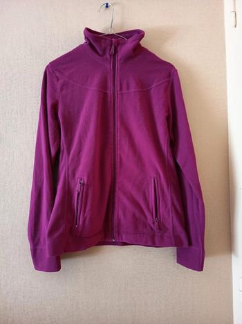 Sweat veste polaire. Femme. Marque 3 suisses (D65)