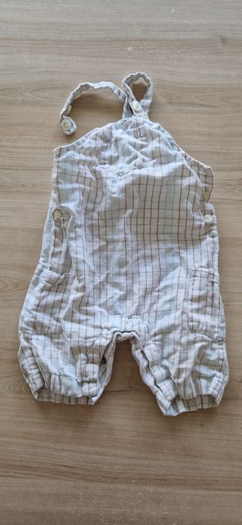 Salopette short