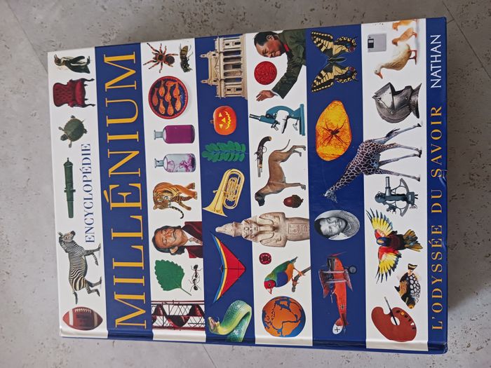 encyclopédie Millenium L'odyssée du savoir Nathan