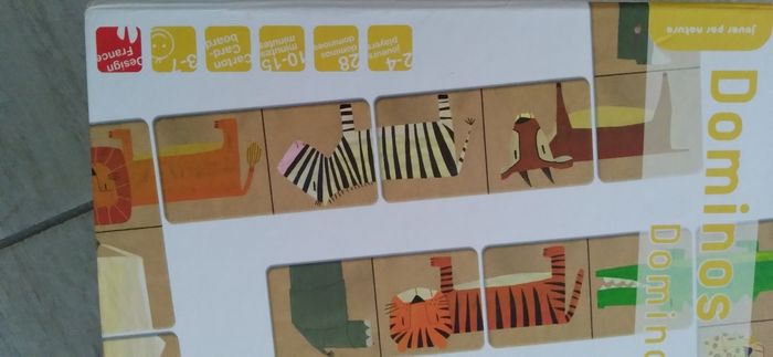 Jeux dominos animaux janod - photo numéro 2