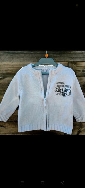 Gilet garçon 24 mois