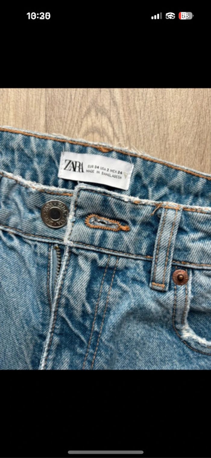 Jeans Zara taille XS 34 - photo numéro 2