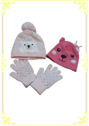 Lot bonnet et gants