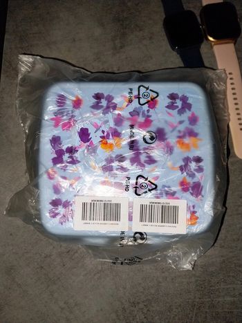 Boîte à goûter tupperware