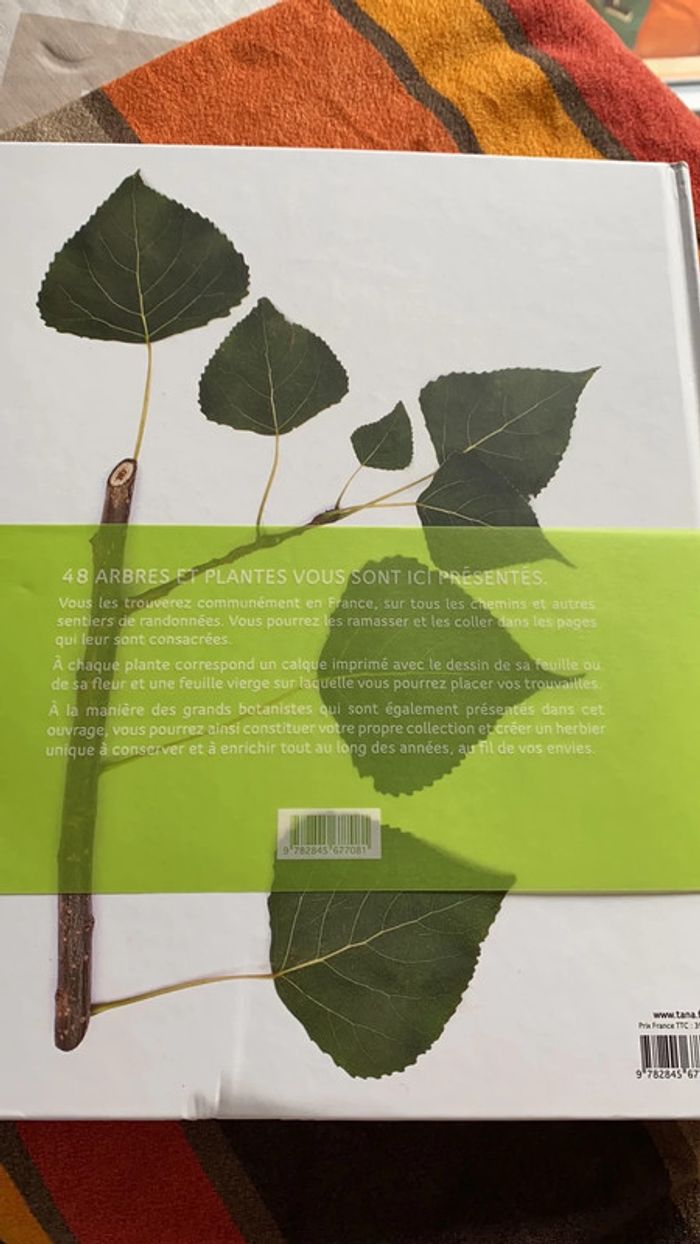 Livre mon herbier 48 plantes à connaître, à collectionner et à conserver tana éditions - photo numéro 13