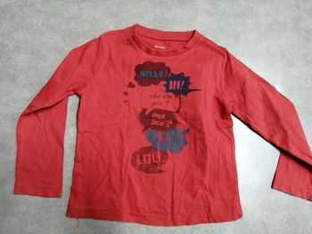 haut tee shirt manches longues garcon 4 ans