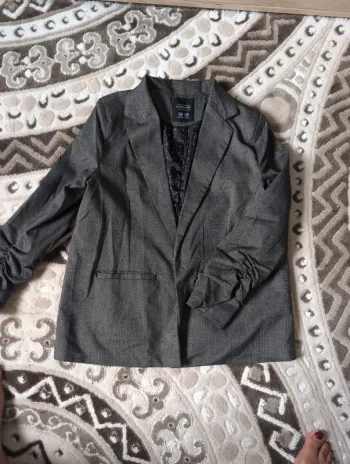 Veste été  blazer avec manches retroussées