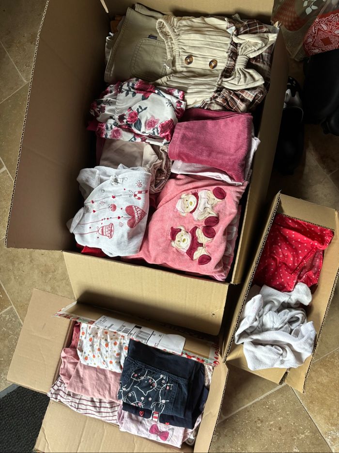 Lot vêtements fille - 6 mois