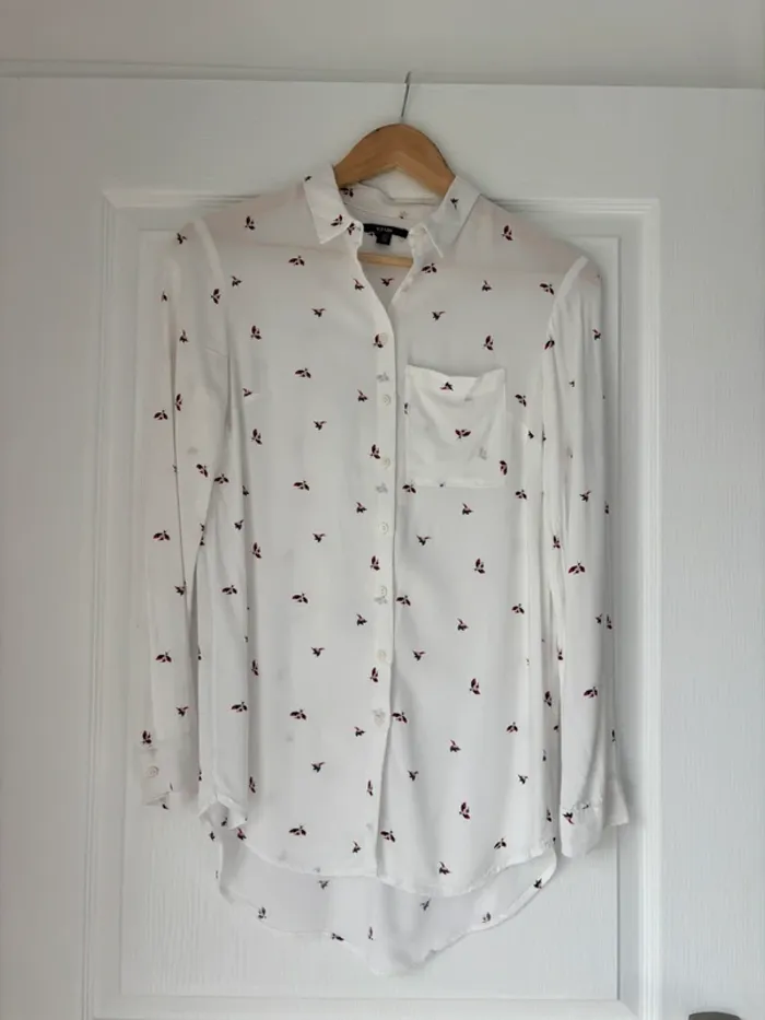 Chemise légère à motifs
