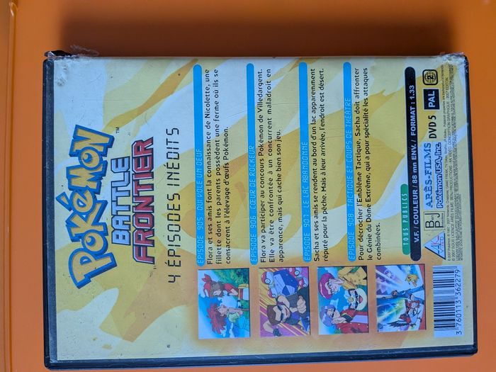 DVD pokemon : Battle frontier Volume 2 - photo numéro 2