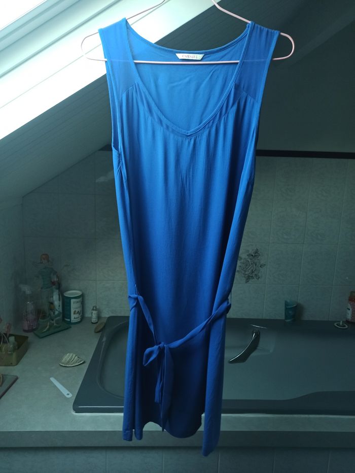 Robe  bleue indigo