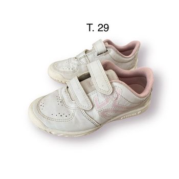Artengo Baskets blanches et roses Taille 29
