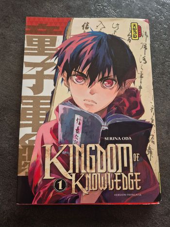 Livre manga titre Kingdom of knowjedge tome 1