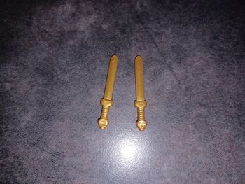 Playmobil romain epee courtes dorees