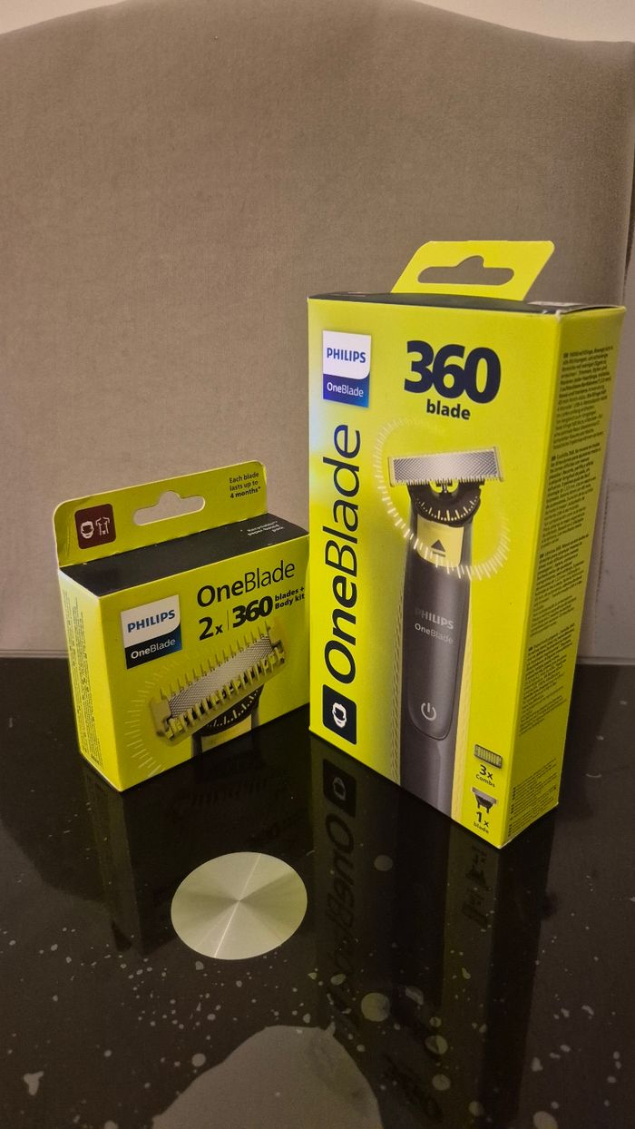 One blade 360 plus 2 lames kit body