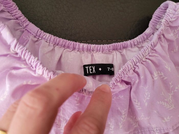 Blouse à grand col, en 7-8 ans - photo numéro 4