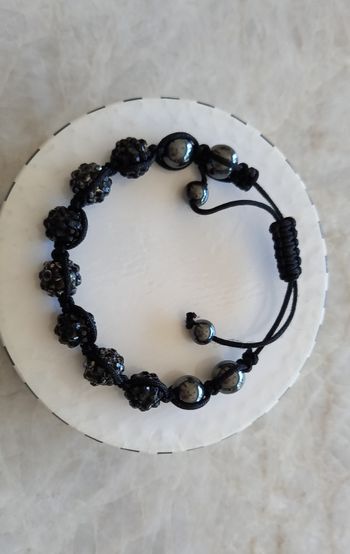 Bracelet boules céramiques