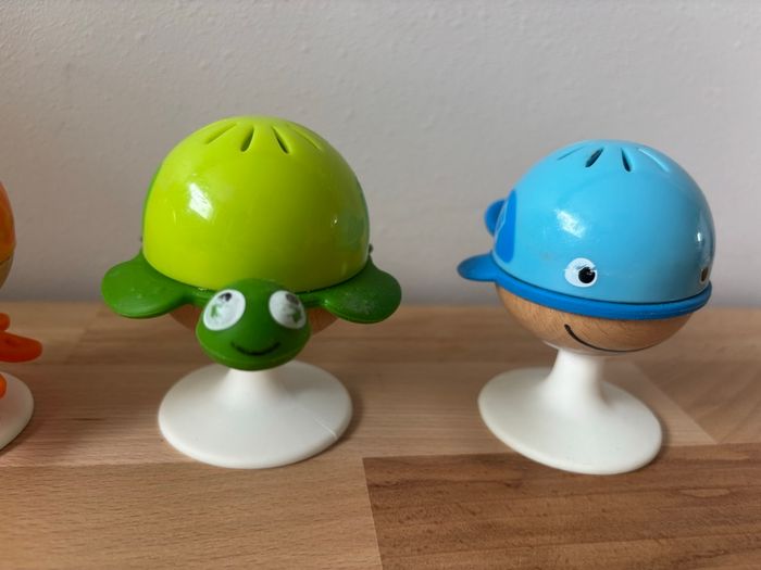 Set de hochets à ventouse - photo numéro 2