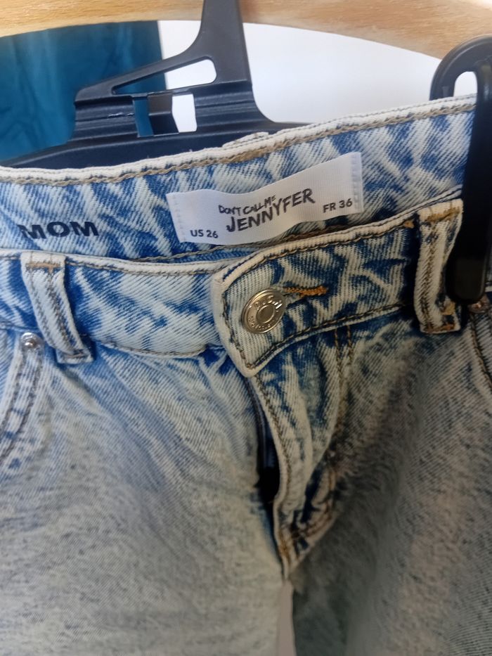 Jean pantalon Jennyfer coupe MOM - photo numéro 2