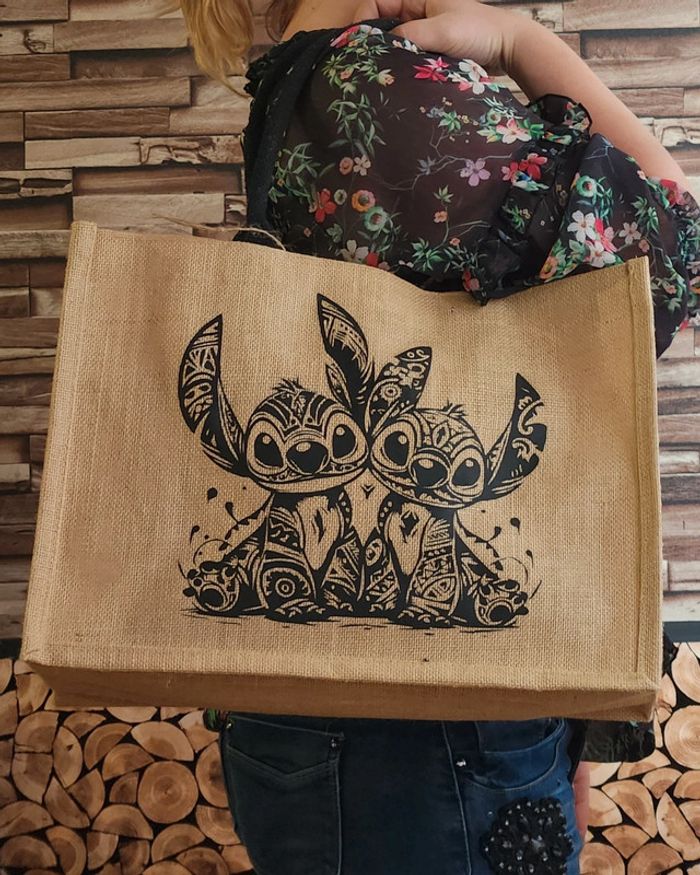 Sac cabas stitch , sac stitch, cadeau disney