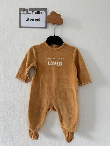 Pyjama / dors bien / grenouillère - taille 3 mois 🌼