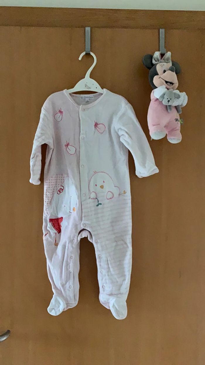 Dort bien « poussins » 18 mois couleur rose très léger