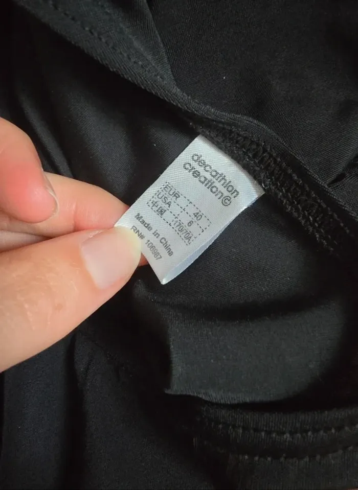 Maillot de bain 1 piece decathlon tribord taille 40 - photo numéro 5