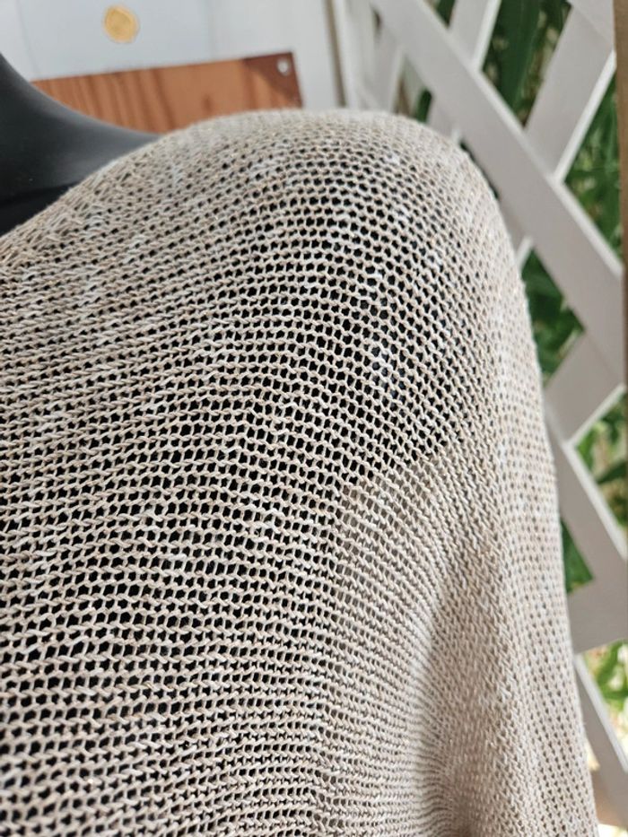 Brax pull beige/ doré taille 46 - photo numéro 5