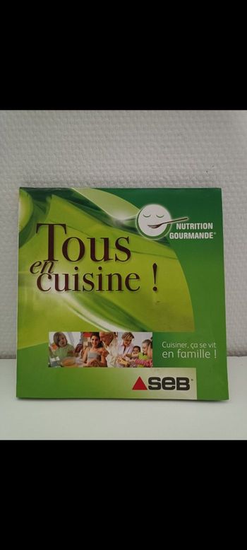 Livre « tous en cuisine » pour le ActiFry