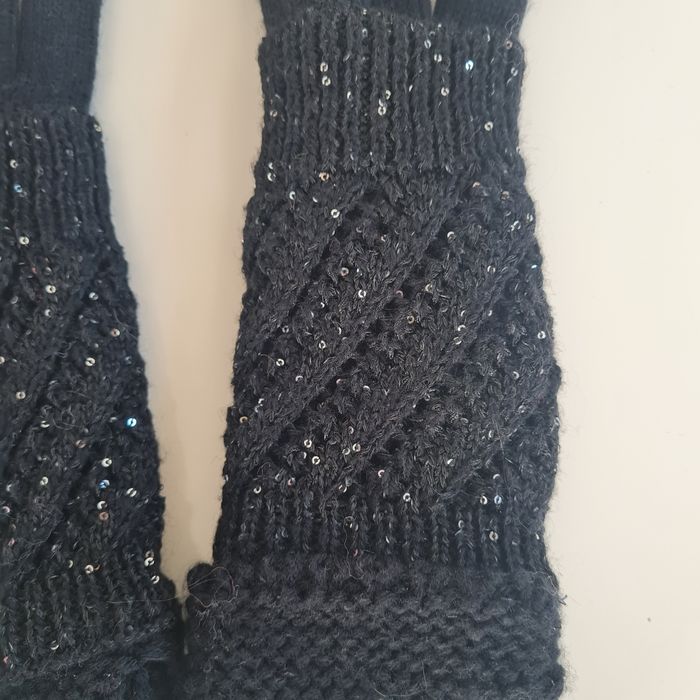 Gants mitaines noirs gemo - photo numéro 3